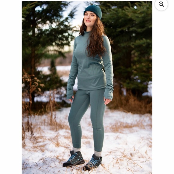 Ozark Trail Pants - 💜2pc.Ozark Trail Women's Thick Warmest Thermal Top & Warm Leggings Size:XS